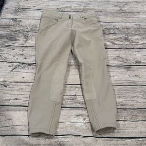 Ariat Neutral Beige Equestrian Breeches Size 28R